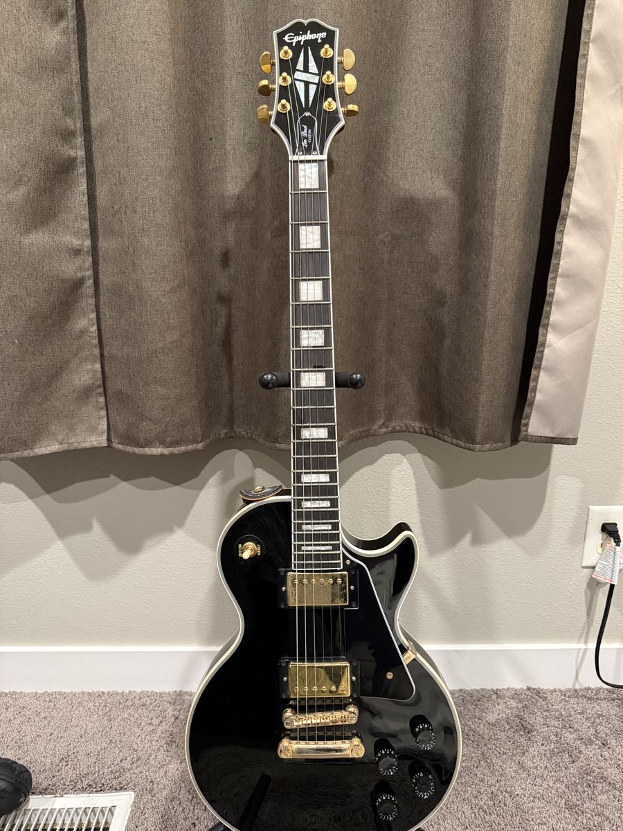 Les Paul Custom/Fender Champion 20 AMP