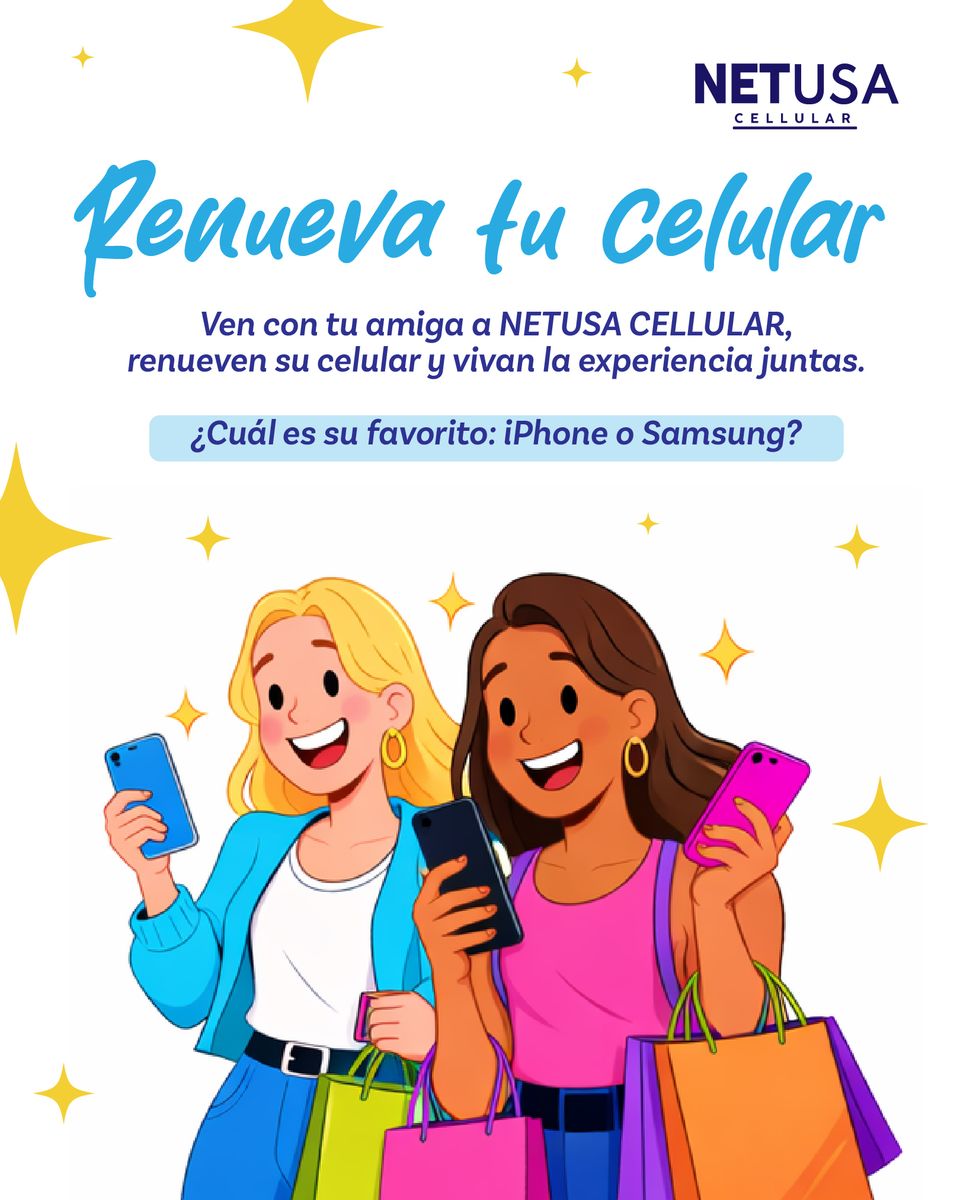 ¡Visítanos en Netusa Cellular!