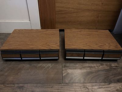 Music Cassette Tape Storage Organizer 3 Drawer