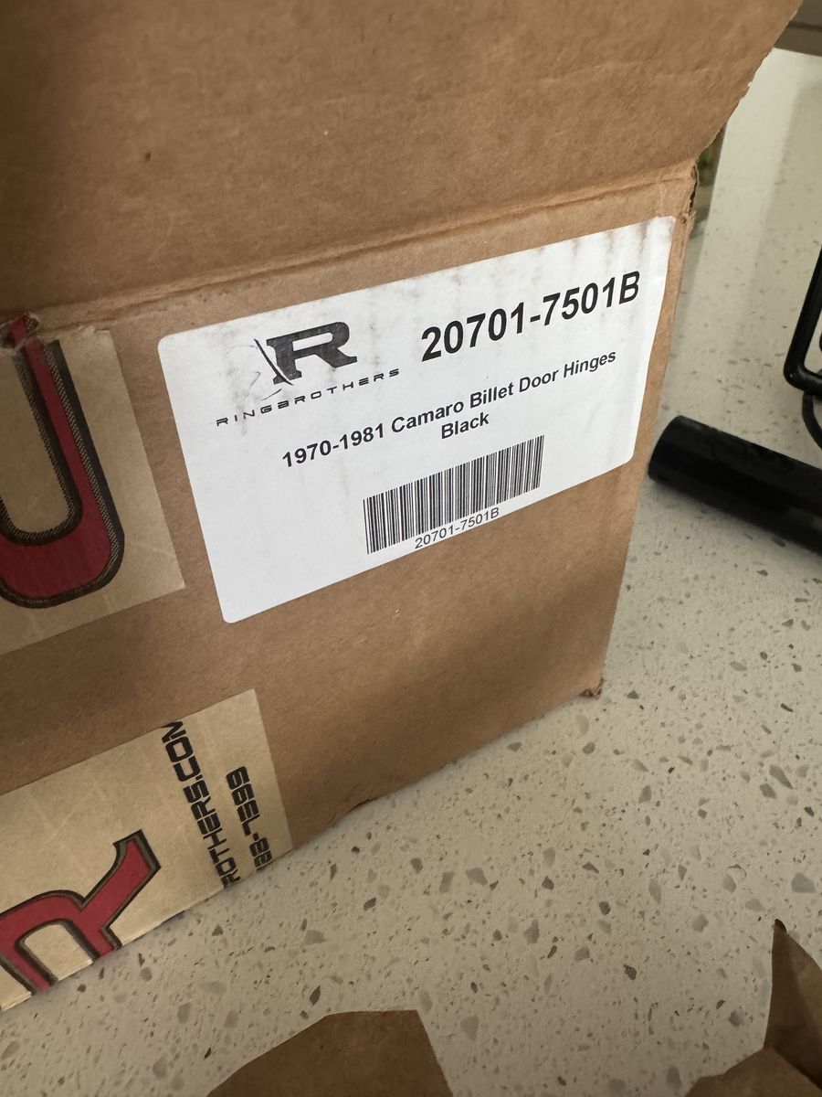 1970-81 Camaro Firebird Ring Brothers Door Handles