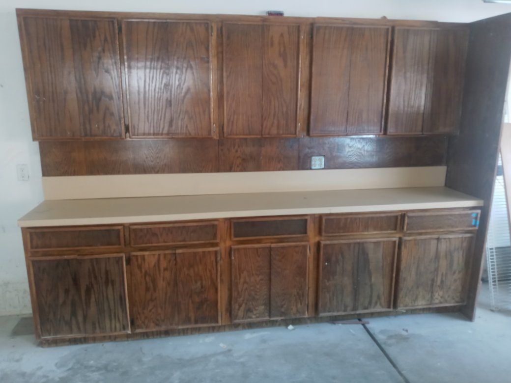 Garage cabinets and Countertop - Upper & Lower Units