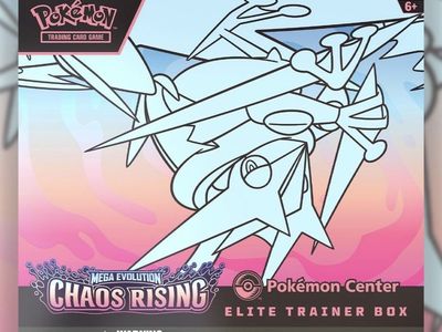 Pokemon TCG Mega Evolution Chaos Rising Elite Trainer Box - Pokemon Center Exclusive