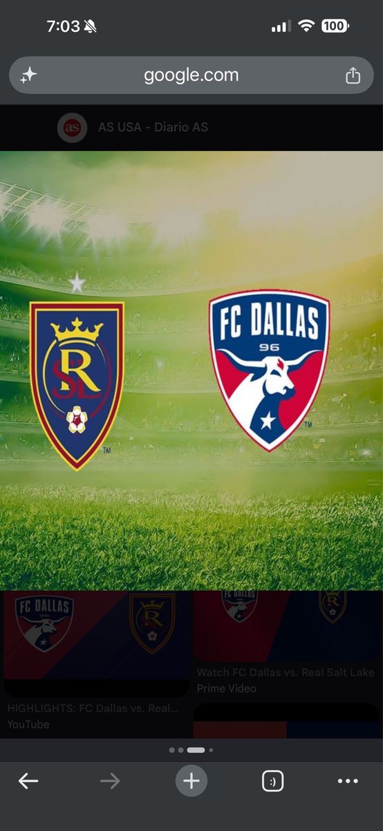 Real salt lake vs Dallas at American first field TONIGHT @ 730pm.  Deal awaits!