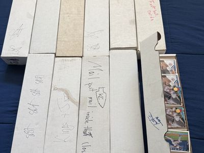 11 Storage Boxes of 1990s and Newer Sports Trading Cards (Baseball, Football, Basketball)