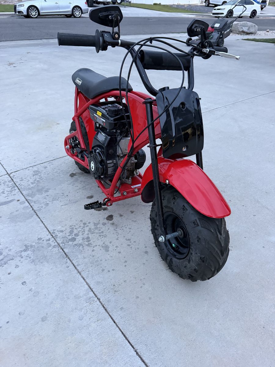 Coleman mini bike