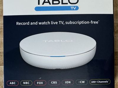 Tablo 4-Tuner TV DVR Antenna Streaming Device 4th Generation White