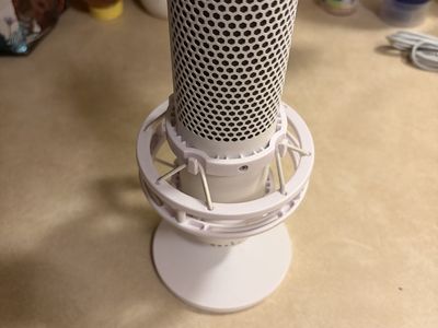 HyperX QuadCast S RGB USB Condenser Gaming Microphone White, UsedExcellent