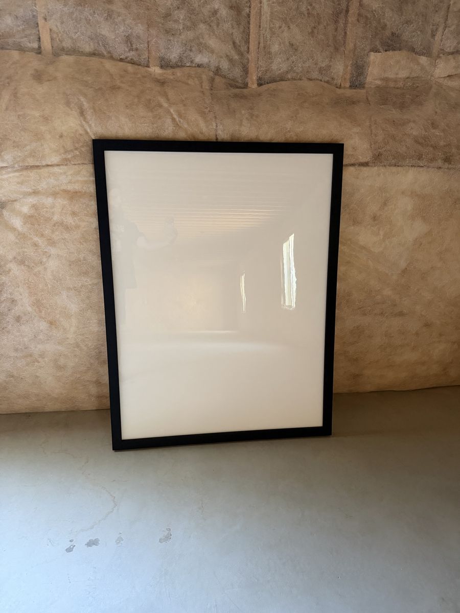 Custom whiteboard (non-magnetic)