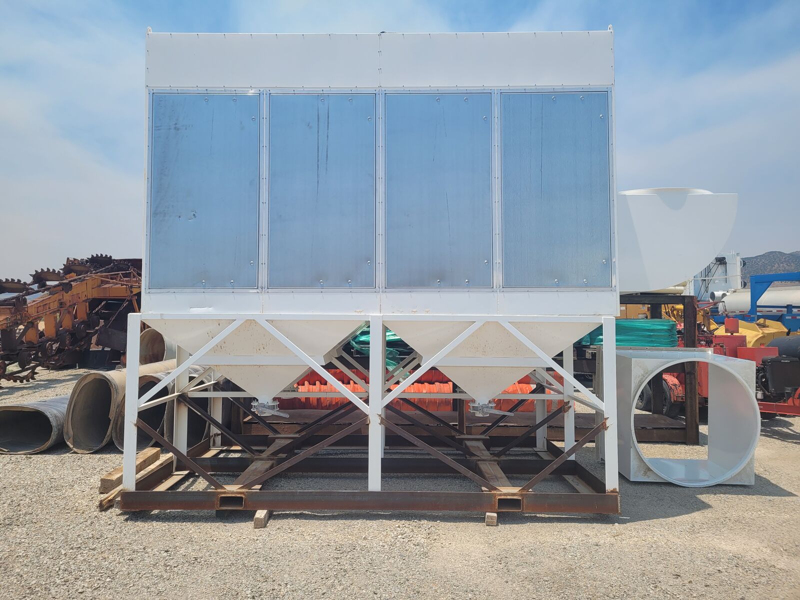 Envirosystems Industrial Wet Scrubber – Skid-Mounted Air Mist Collector, Commercial Air Cleaner - OBO