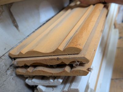 6 3/4 in crown molding boards