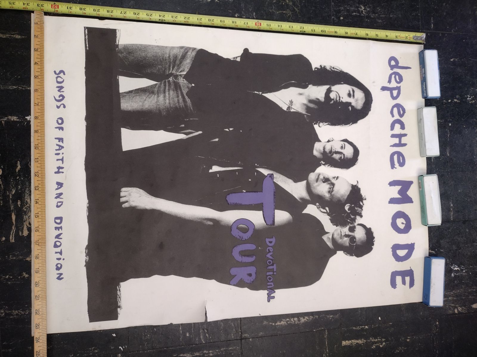 Depeche Mode posters for sale. (13) Plus cassettes and more.