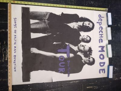 Depeche Mode posters for sale. (13) Plus cassettes and more.