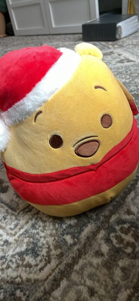 Squishmallows Disney Holiday Winnie The Pooh 12 In