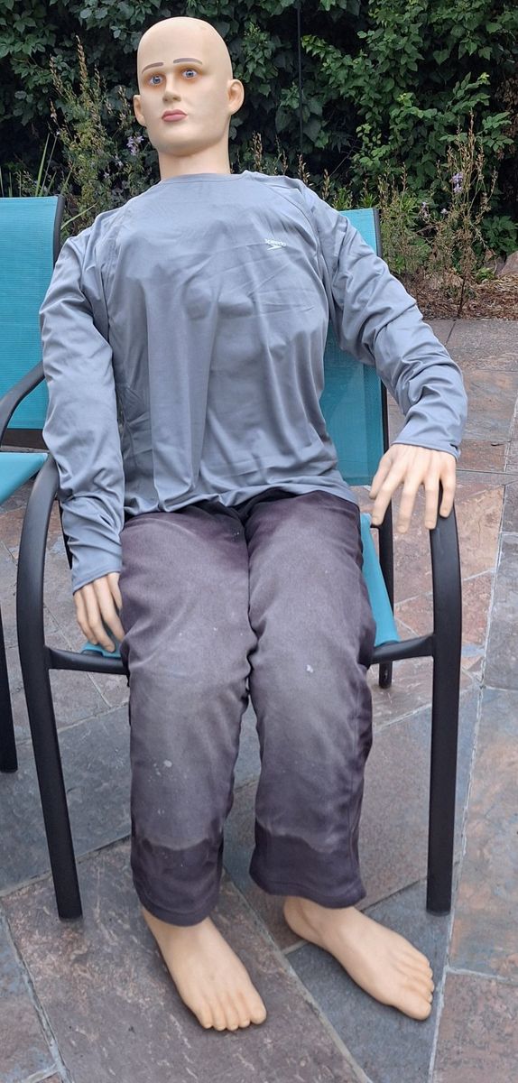Stuffed Dummy Prop from Spirit Halloween