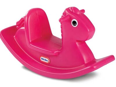 New Pink Rocking Horse Little Tikes Fucia Magenta
