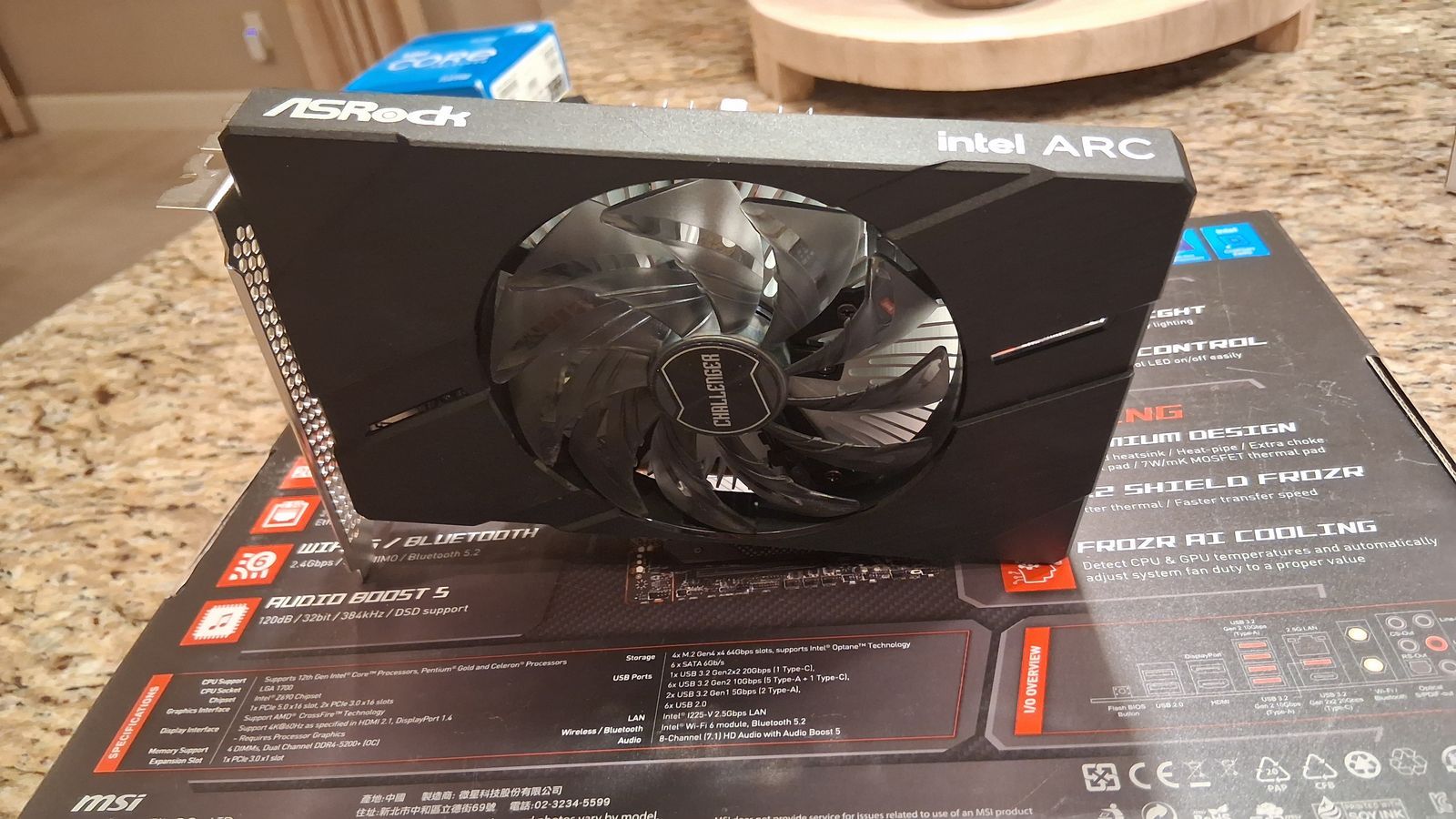 Intel Arc a380 Graphics card