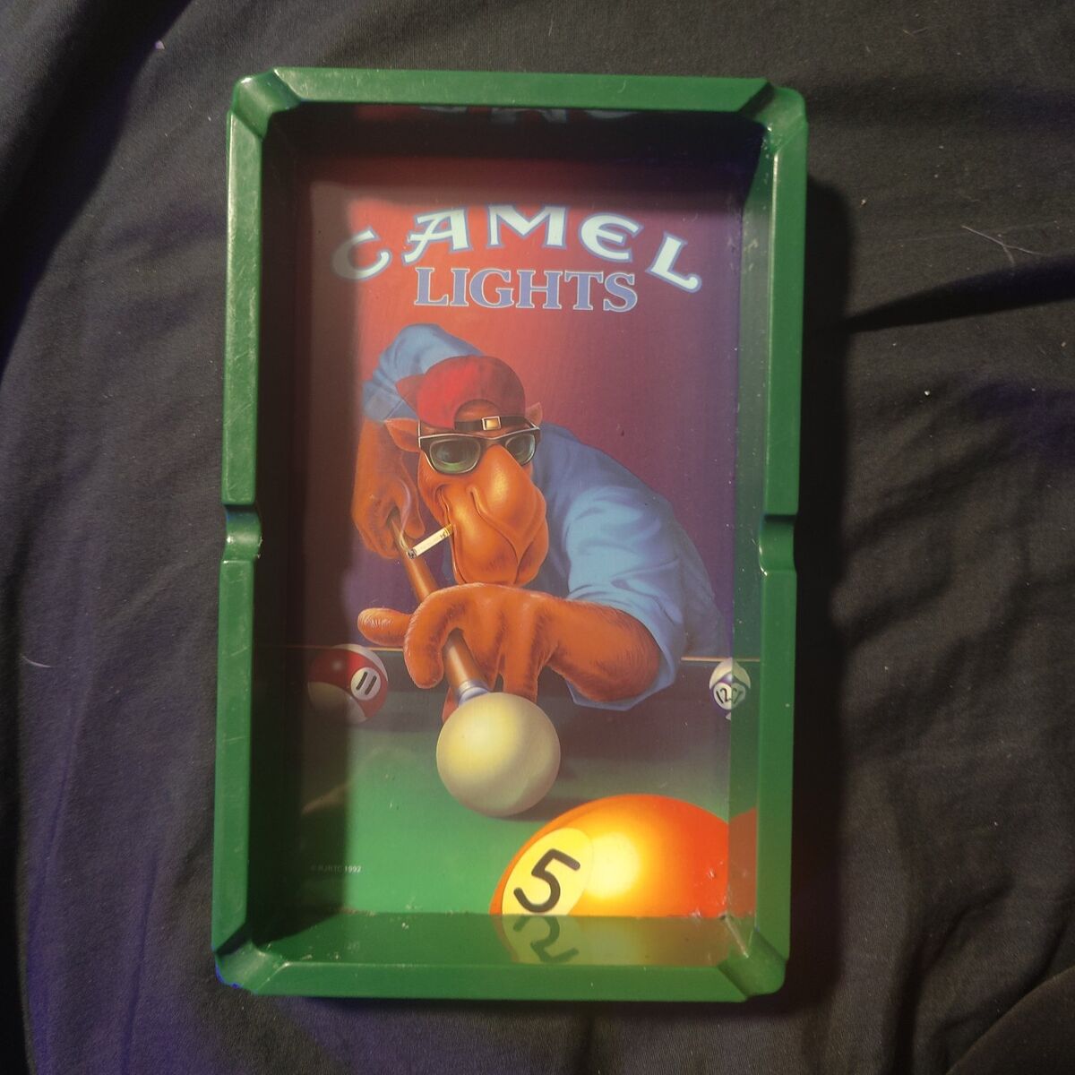 1992 NOS Joe Camel Pool Table Ashtray