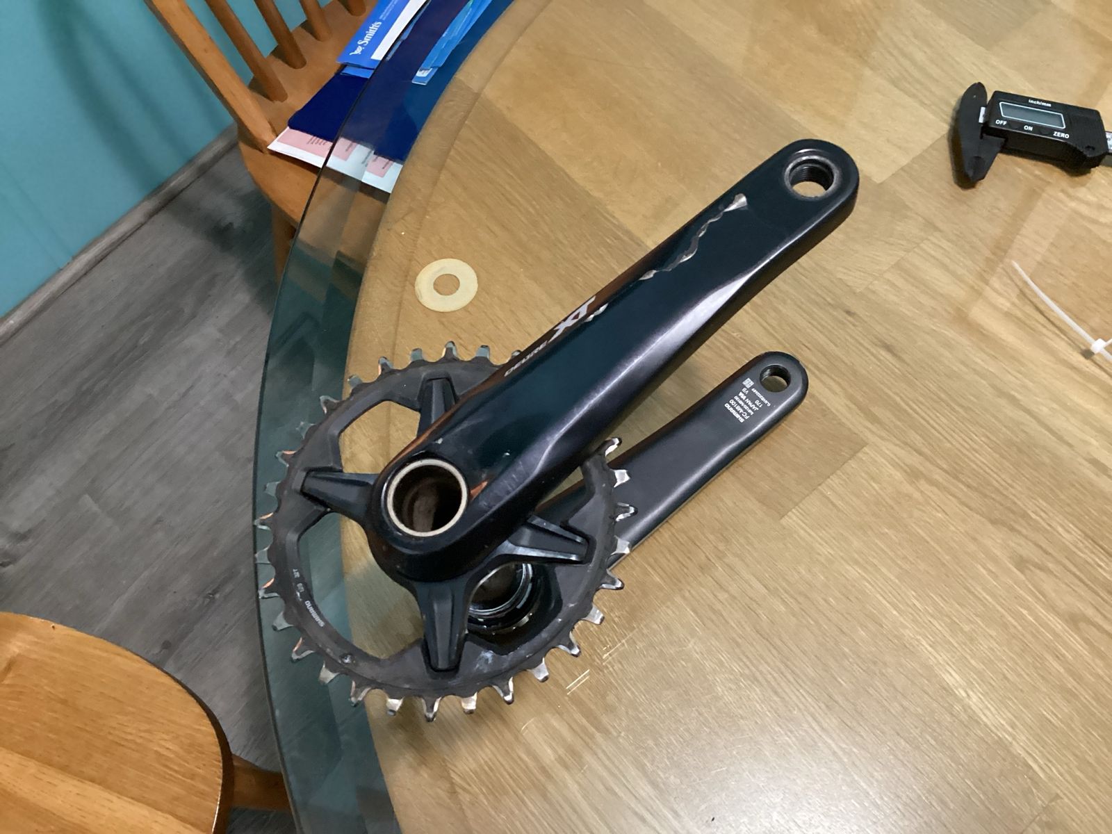 Xt crankset w/32 t chainring FC M8100 w/bb