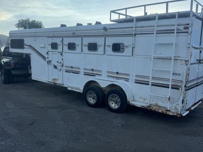 Used Zephyr Gooseneck 4 Horse Trailer with living Quarters.