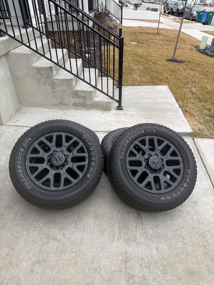 Dodge Ram 3500 Limited Rims And Tires 285/60R20