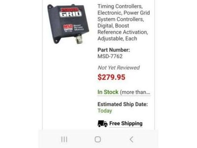 msd grid boost timing control