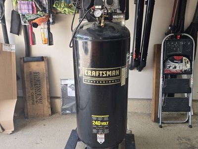 Craftsman Professional 60 Gallon Air Compressor 3.2 HP 150 PSI 240V Model 919.184191