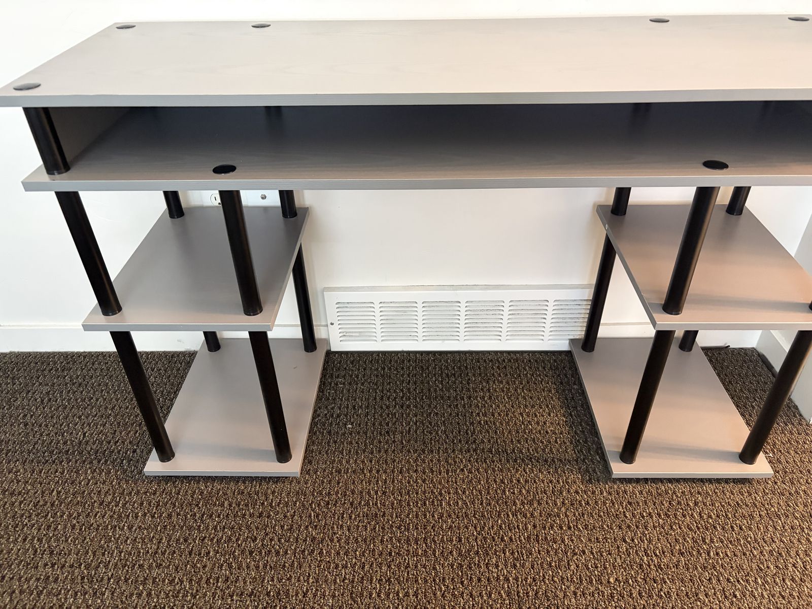 Modern Grey Wooden Desk