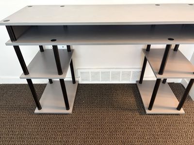 Modern Grey Wooden Desk