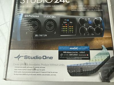 PreSonus Studio 24c 2x2 USB-C Audio Interface