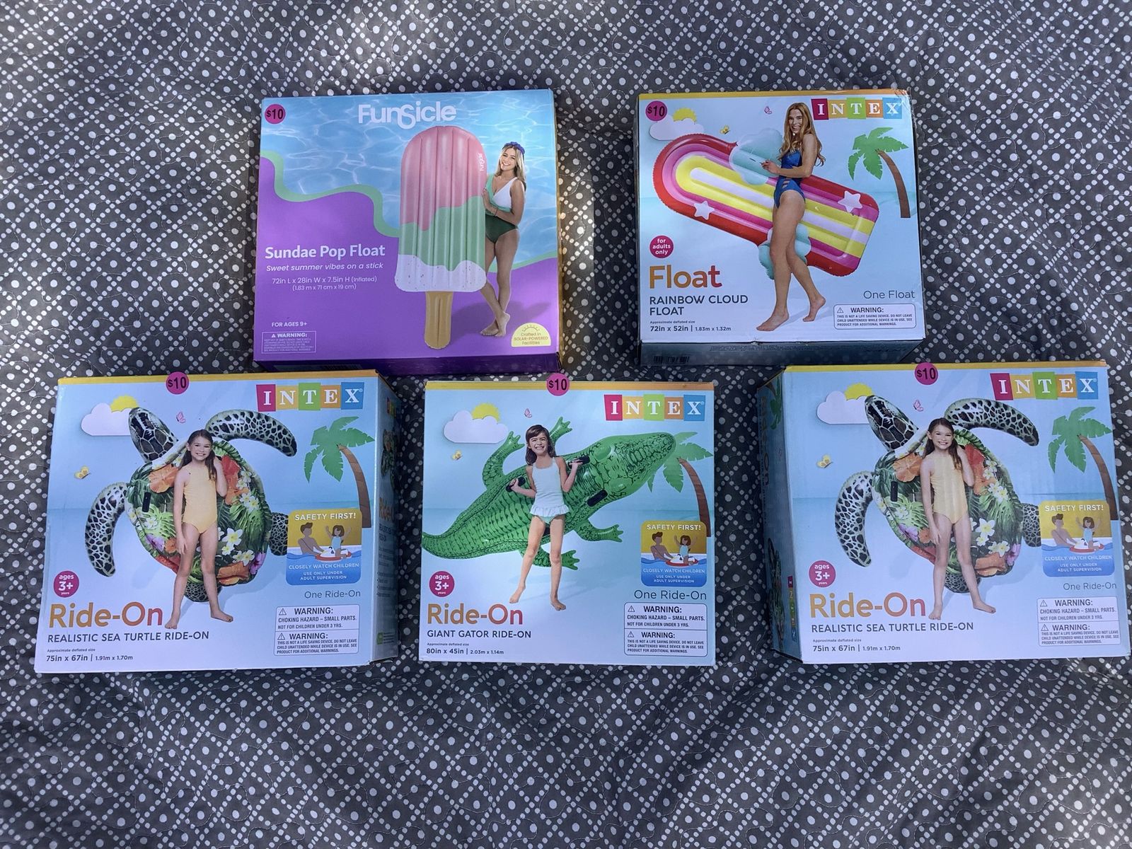 New Inflatable Floats