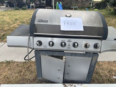 Free Grill and propane tank