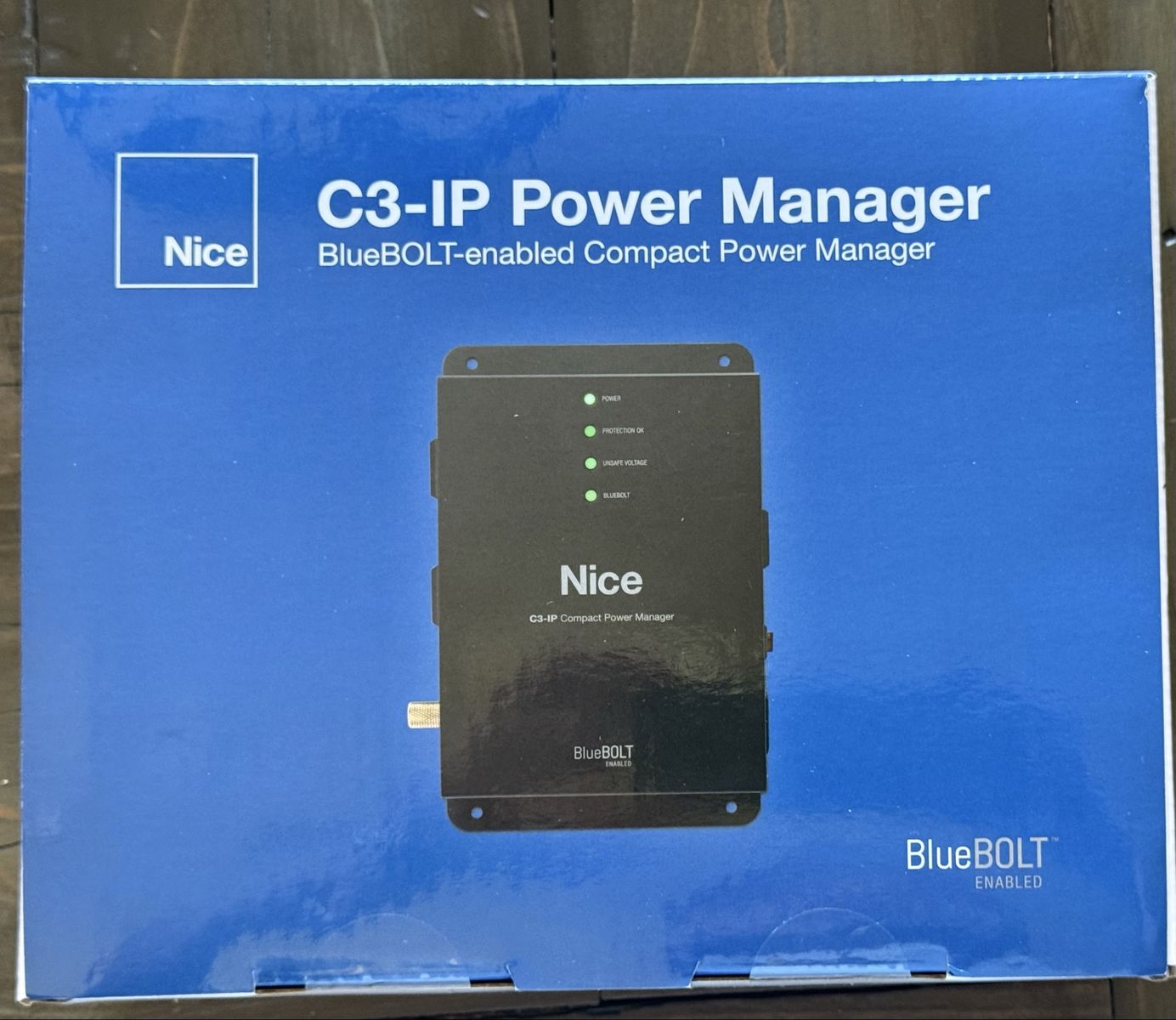 Nice C3-IP Compact Power Manager - BlueBOLT Enabled with 3 Individually Controllable Outlets