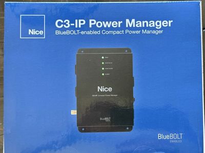Nice C3-IP Compact Power Manager - BlueBOLT Enabled with 3 Individually Controllable Outlets