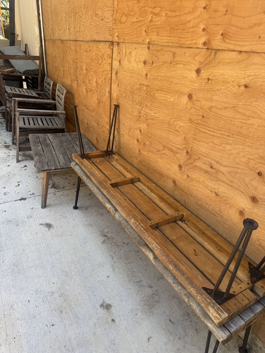 Free patio furniture