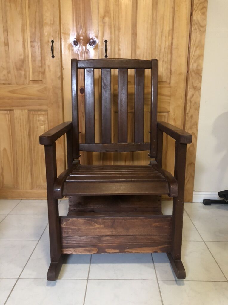 Rocker Chair, Wooden Chair, Porch Chair