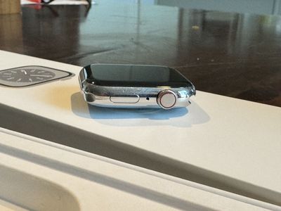 Apple Watch Series 8 GPS + Cellular 45mm STAINLESS! With band!