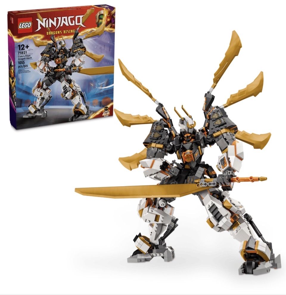 LEGO Ninjago Cole's Titan Dragon Mech 71821 - NEW