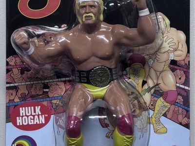 WWE Superstars Hulk Hogan Retro LJN Black Variant
