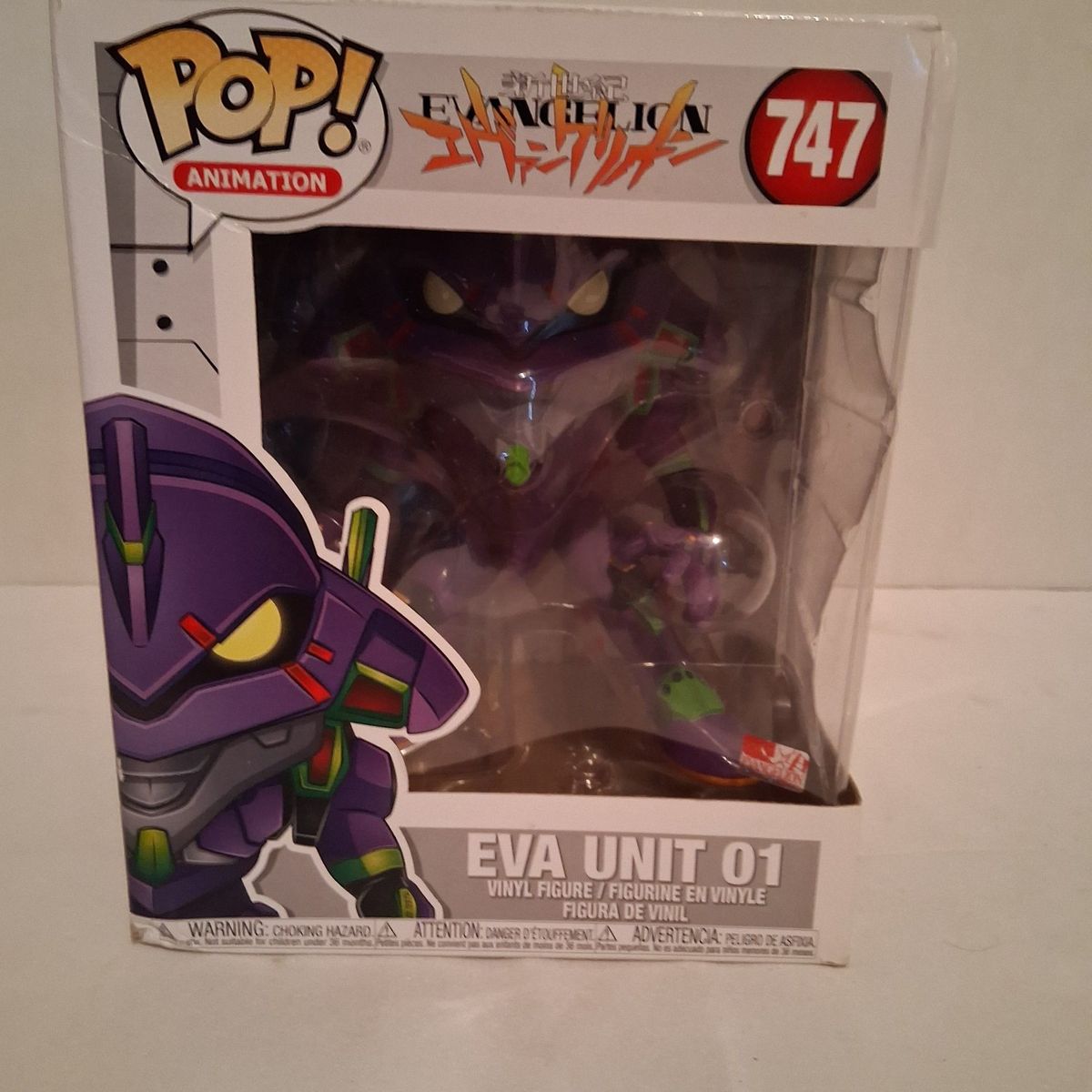 Funko Pop Eva unit 01 number 747