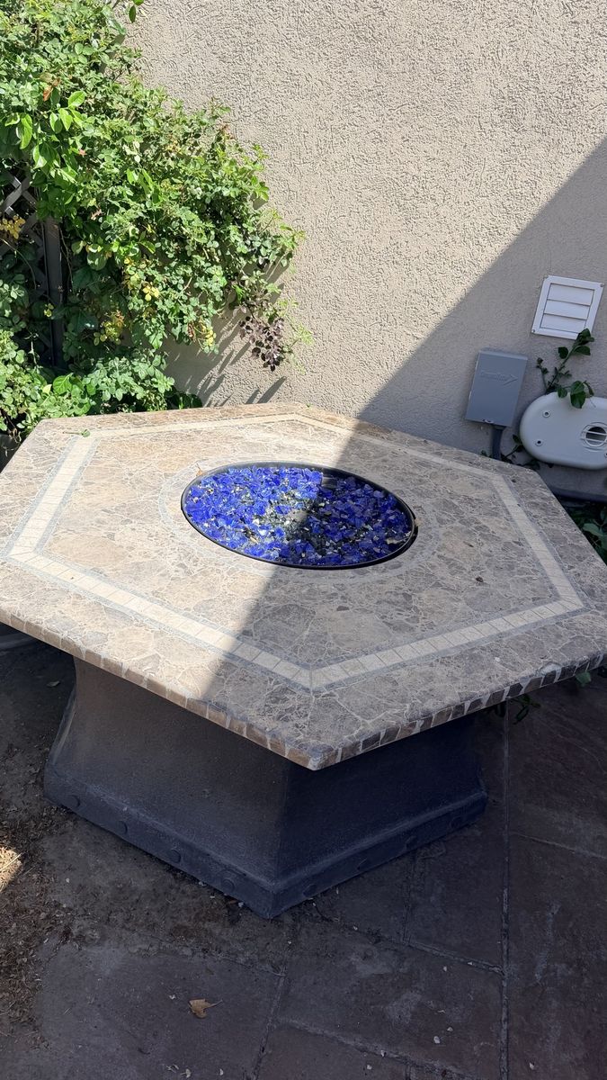 Outdoor Patio firepit table