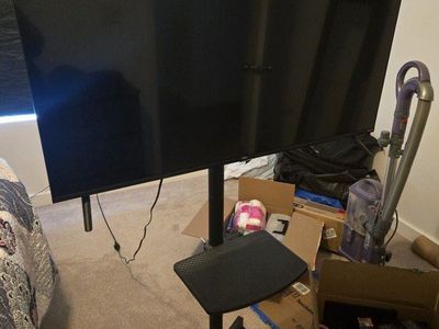 Free Roku TV, foldable table, bookshelf