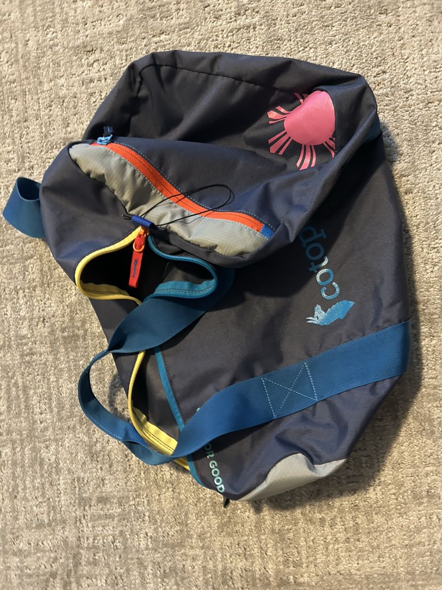 Cotopaxi Colorful Mixed Brand Bag 32L and Fanny Pack bundle 