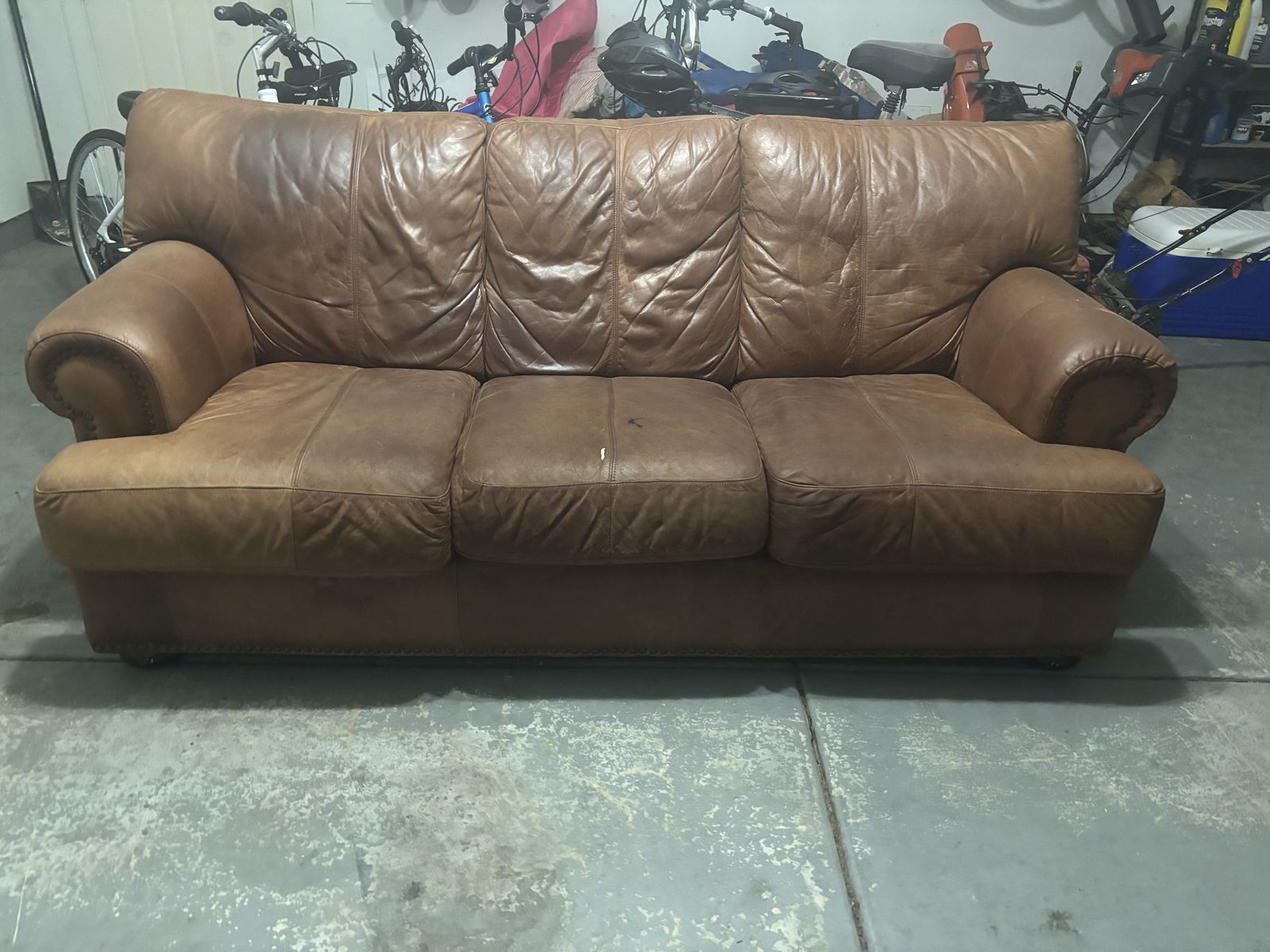 Leather Couch FREE