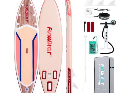 New 10'6" Paddle Board with Accessories