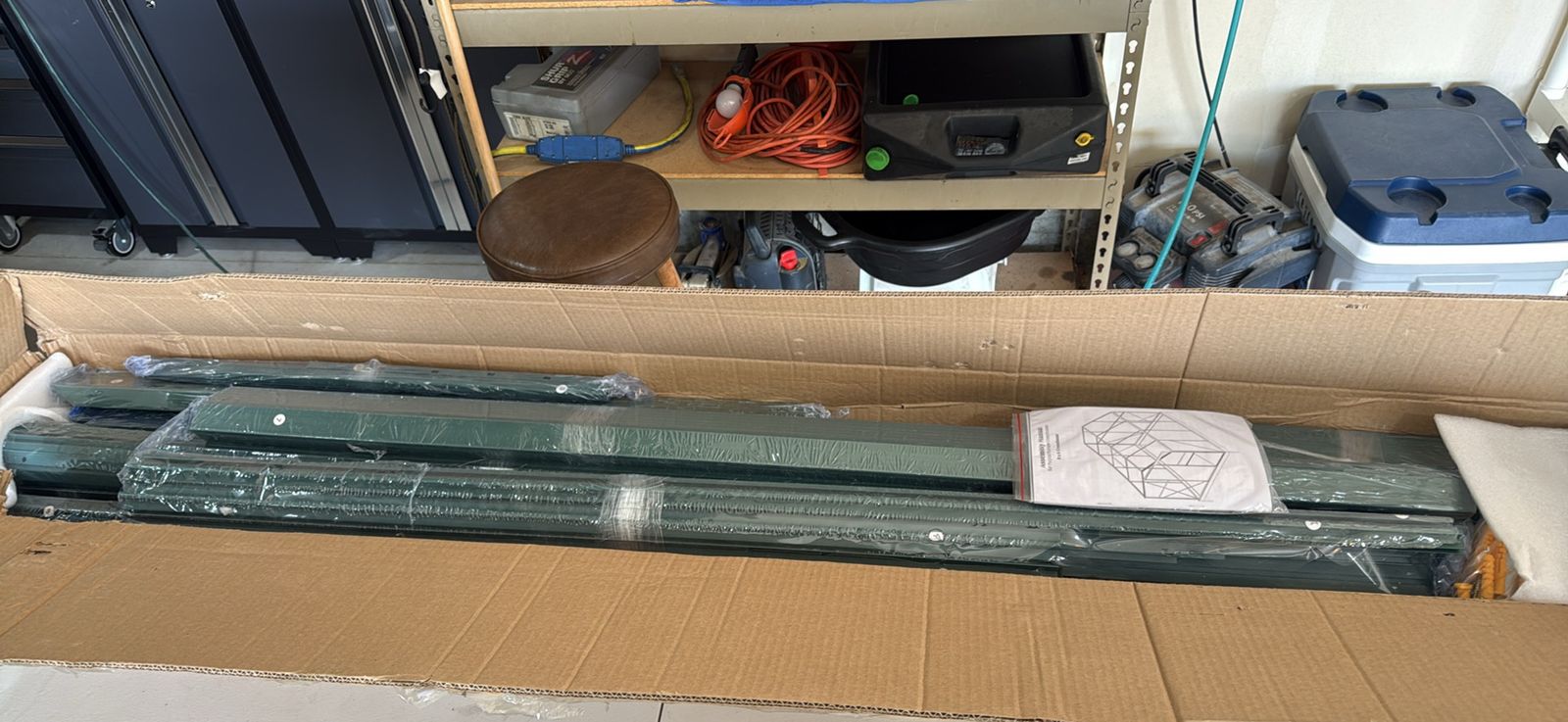 8’ x 6’ Greenhouse Frame – No Cover