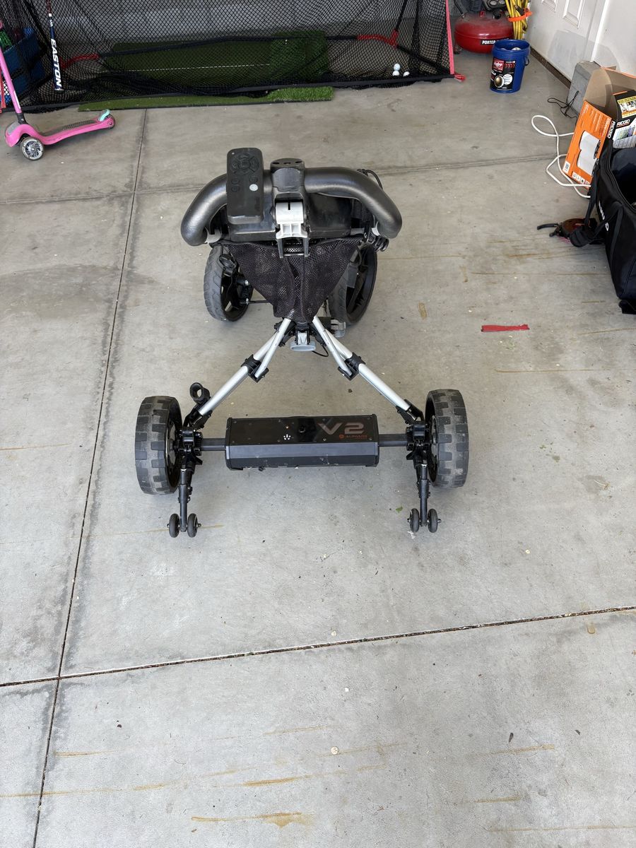 Alphard Club Booster V2 and Clicgear Electric Cart