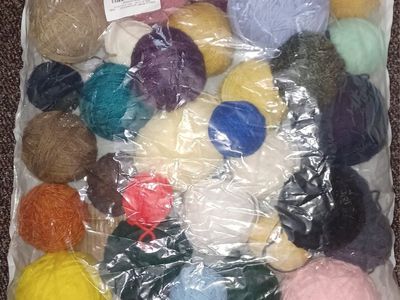 Large Bag of Yarn
