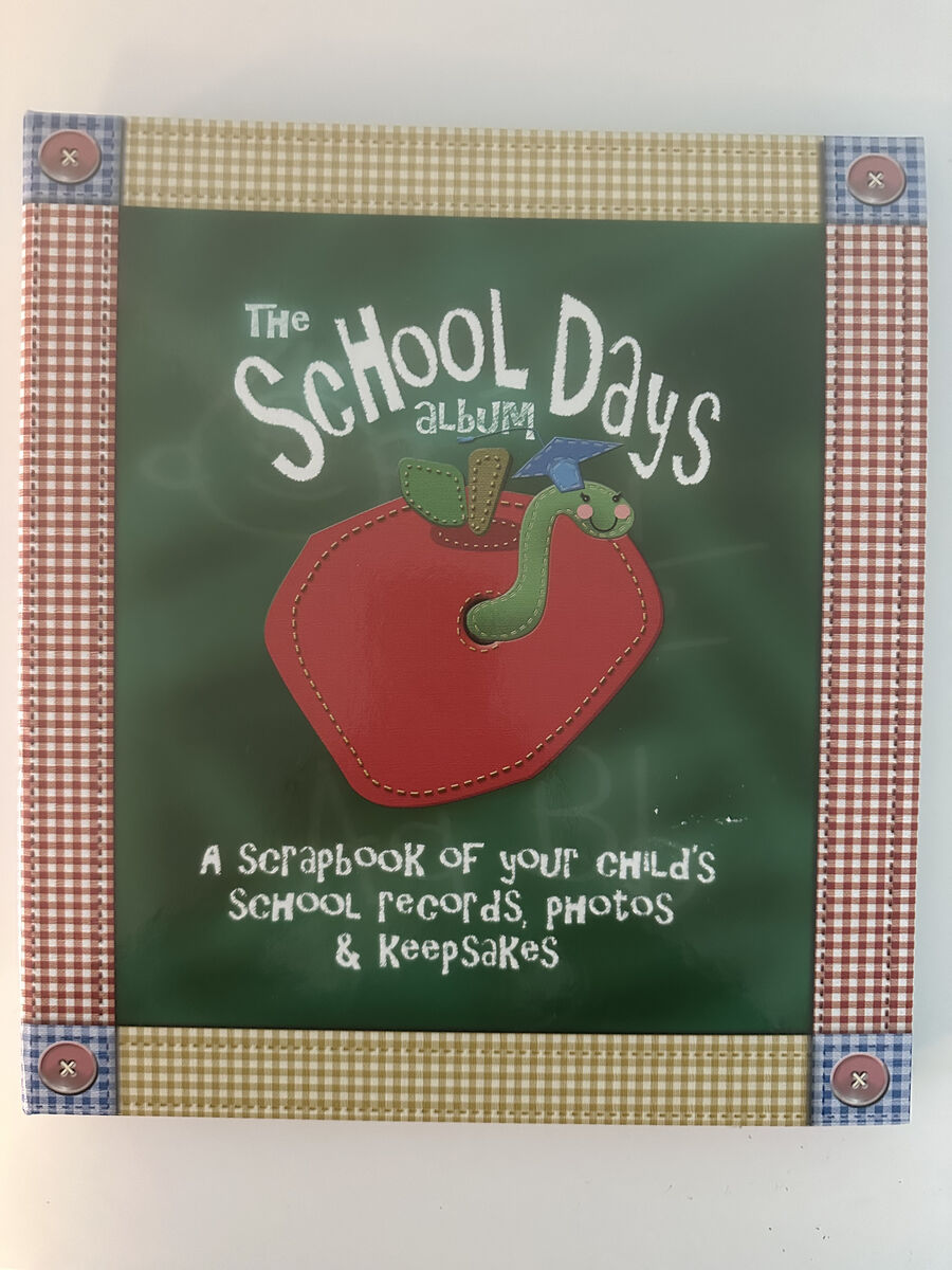 School Memories History Scrapbook