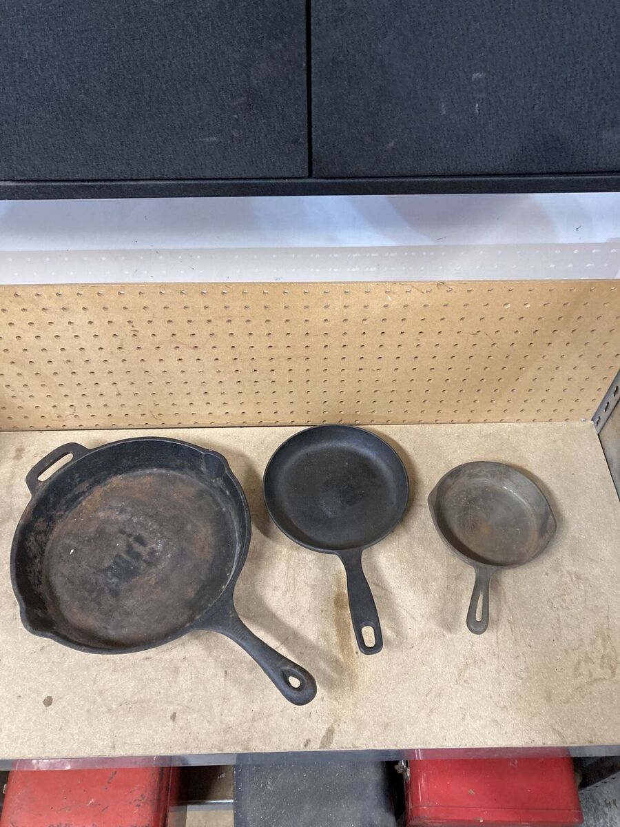 Cast iron skillets. $35 for all