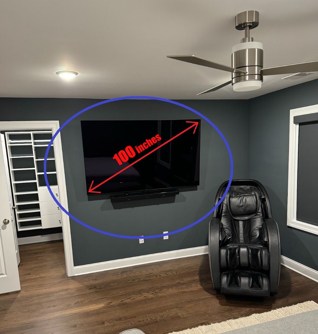 100 Hisense 4K Smart TV - Like New - Massive